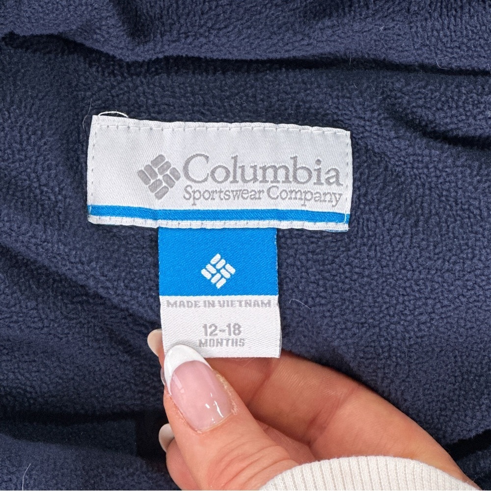 Columbia Baby Duck Down Snow Suit Hooded 12 18 Months - Picture 5 of 12